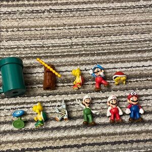 Super Mario Action Figure Set - Multicolor